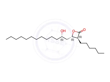 Chemical structure of Orlistat Impurity 25