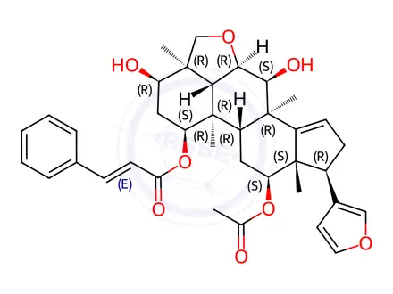 Chemical structure of Testosterone Impurity 55