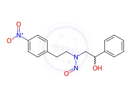 Chemical structure of Mirabegron Impurity 116 (N-Nitroso Mirabegron Impurity 126)