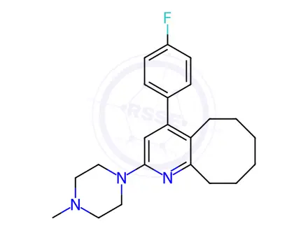 Chemical structure of Blonanserin Impurity 26