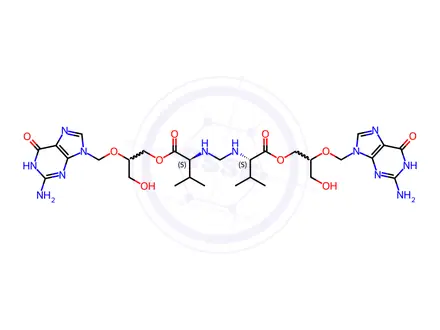 Chemical structure of Ganciclovir Impurity 8
