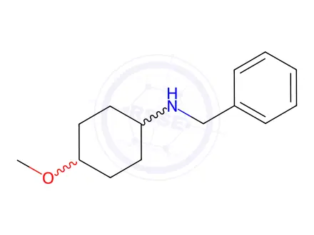 Chemical structure of n-Benzyl-4-methoxycyclohexan-1-amine