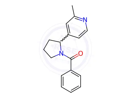Chemical structure of (2-(2-Methylpyridin-4-yl)pyrrolidin-1-yl)(phenyl)methanone