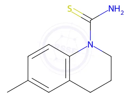 Chemical structure of Amino(6-methyl(1,2,3,4-tetrahydroquinol-1-yl))methane-1-thione