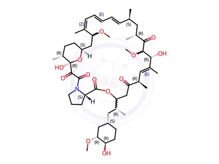 Chemical structure of Temsirolimus Impurity 2