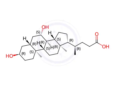 Chemical structure of Cholic Acid Impurity 6