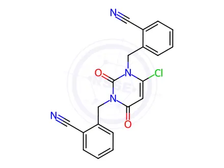 Chemical structure of Alogliptin Impurity 7