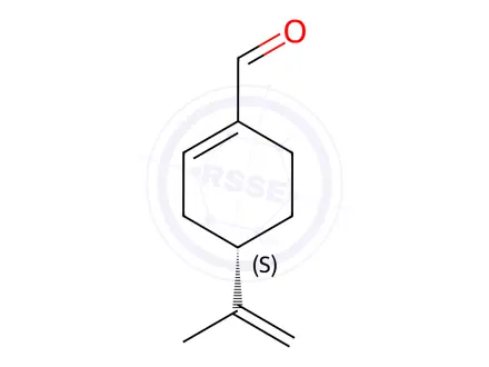 Chemical structure of L-Perillaldehyde