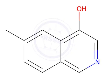 Chemical structure of 6-Methyl-4-isoquinolinol
