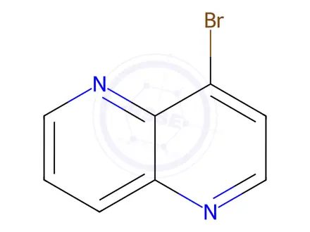 Chemical structure of 4-Bromo-1,5-naphthyridine