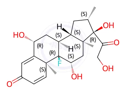 Chemical structure of Fluorometholone Impurity 5