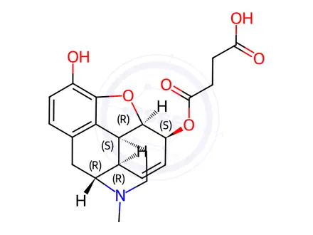 Chemical structure of Hydromorphone Hydrochloride Impurity 6