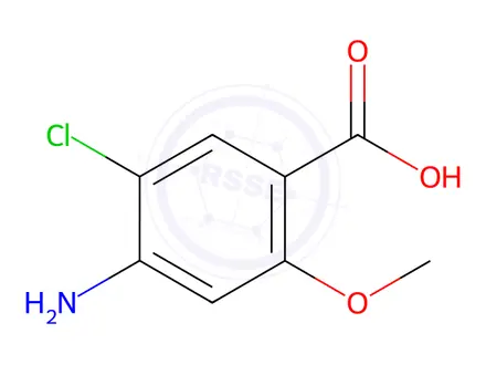 Chemical structure of Metoclopramide EP Impurity C