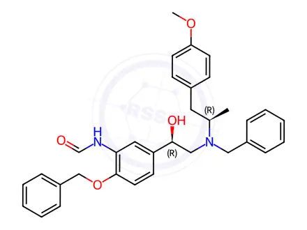 Chemical structure of Arformoterol Impurity 2