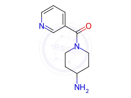 Chemical structure of (4-Aminopiperidin-1-yl)(pyridin-3-yl)methanone