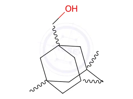 Chemical structure of Adamantane Impurity 16