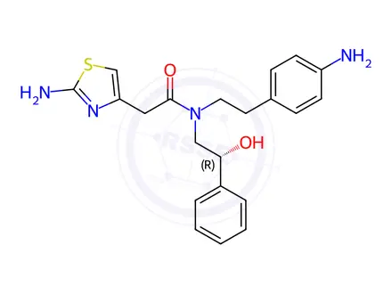 Chemical structure of Mirabegron Impurity 40