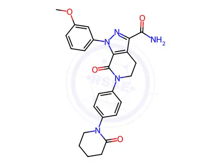 Chemical structure of Apixaban Impurity 29
