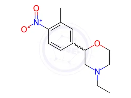 Chemical structure of 4-Ethyl-2-(3-methyl-4-nitrophenyl)morpholine