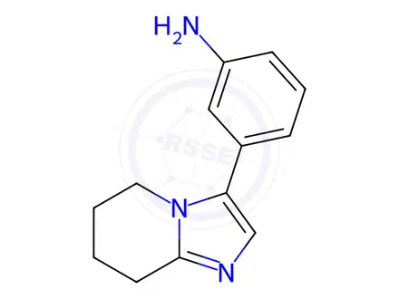 Chemical structure of 3-(5,6,7,8-Tetrahydroimidazo[1,2-a]pyridin-3-yl)aniline