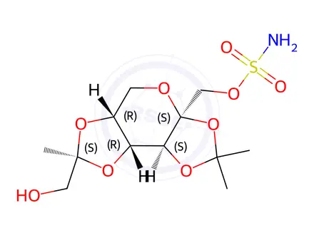 Chemical structure of Topiramate Impurity 19