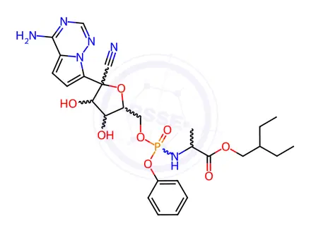 Chemical structure of Remdesivir Impurity 16