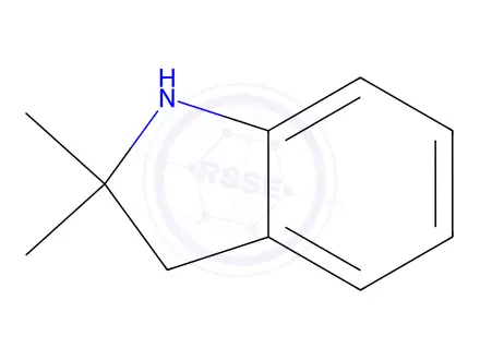 Chemical structure of 2,2-Dimethylindoline