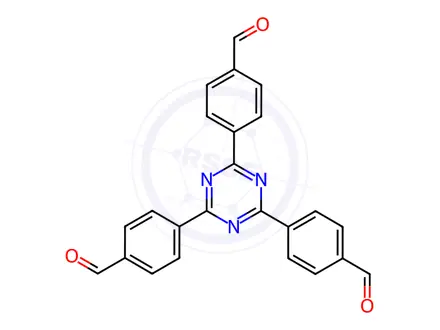 Chemical structure of TTO-COF
