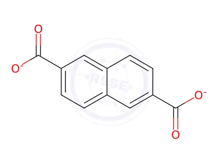 Chemical structure of Naphthalene-2,6-dicarboxylic Acid Potassium