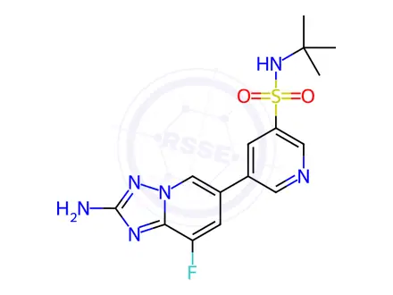 Chemical structure of CZC24832