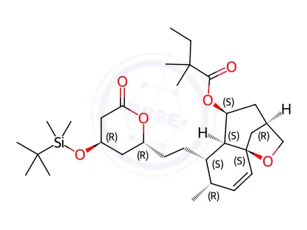 Chemical structure of Simvastatin Impurity 41