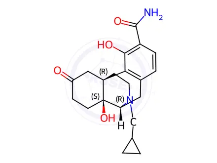 Chemical structure of Samidorphan