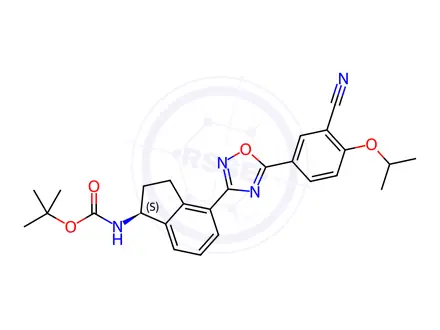 Chemical structure of Ozanimod Impurity 17
