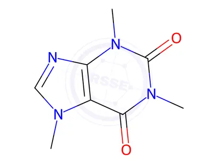 Chemical structure of Caffeine Citrate