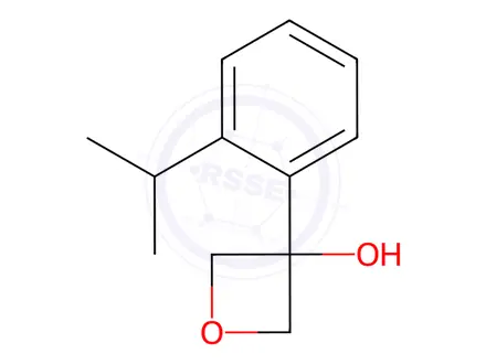 Chemical structure of 3-(2-isopropylphenyl)oxetan-3-ol