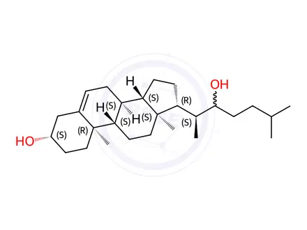 Chemical structure of 22-Hydroxy Cholesterol