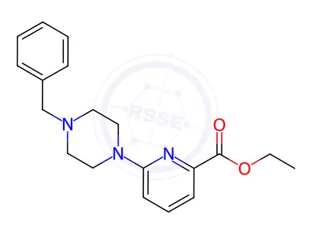 Chemical structure of Ethyl 6-(4-Benzylpiperazin-1-yl)pyridine-2-carboxylate