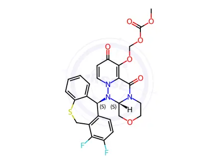 Chemical structure of Baloxavir Impurity 31