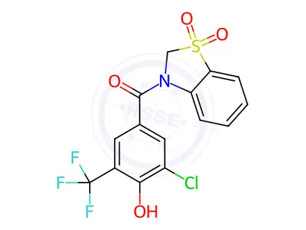 Chemical structure of Dotinurad Impurity 29