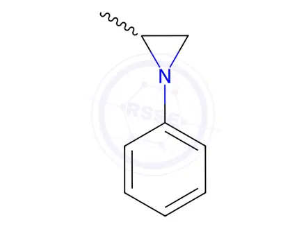 Chemical structure of Aziridine, 2-methyl-1-phenyl-(6CI,9CI)