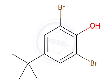 Chemical structure of 2,6-Dibromo-4-(tert-butyl)phenol