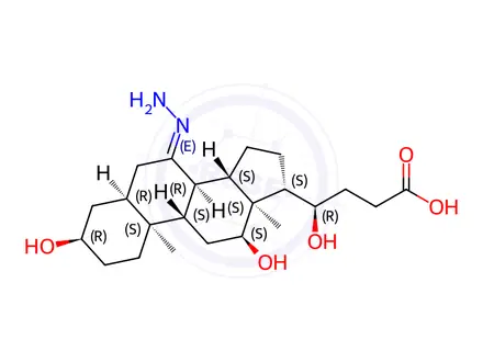 Chemical structure of Cholic Acid Impurity 25
