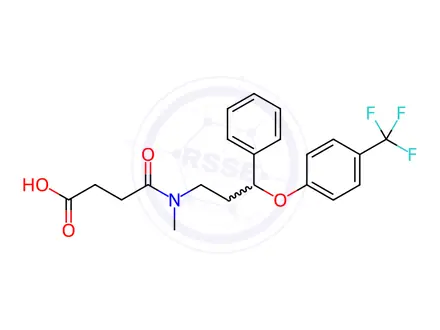 Chemical structure of Fluoxetine Hydrochloride Impurity 9
