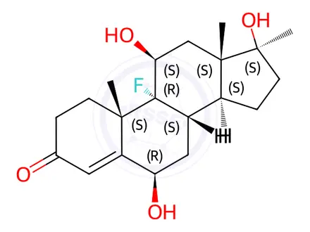 Chemical structure of Fluoxymesterone Impurity 5