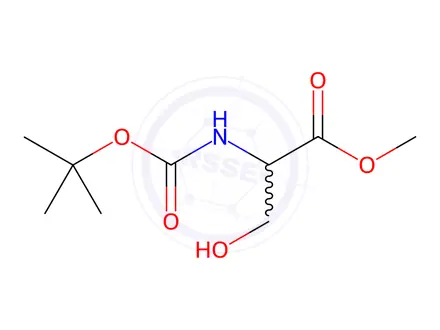Chemical structure of Serine Impurity 44