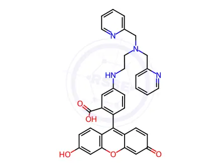 Chemical structure of ZNAF-1