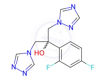 Chemical structure of Fluconazole EP Impurity A
