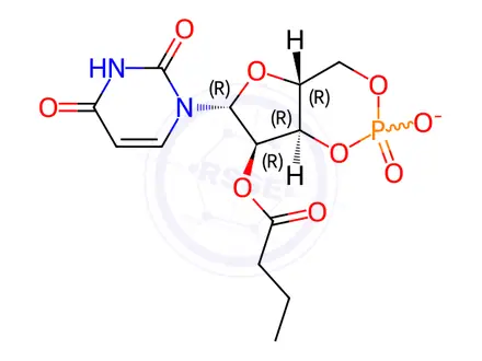 Chemical structure of Uridine Impurity 50