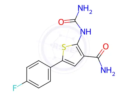 Chemical structure of TPCA-1