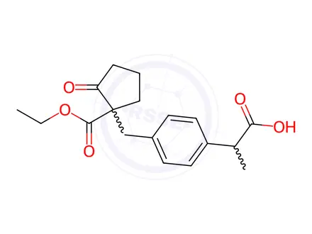 Chemical structure of Loxoprofen Sodium Impurity 107